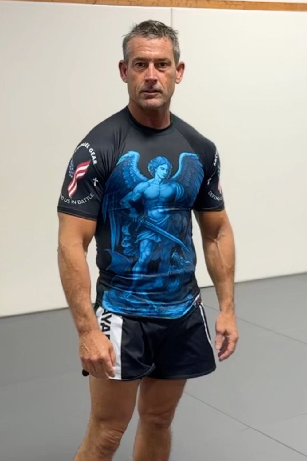The Saint Michael Rash Guard